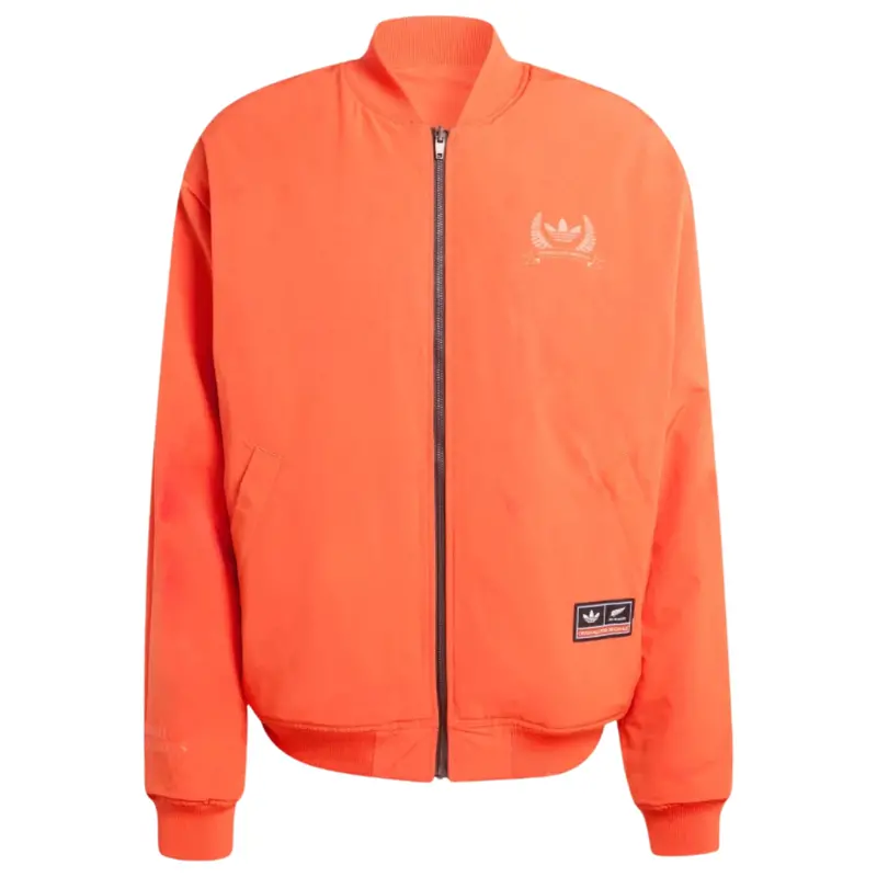 Adidas Men's Originals & All Blacks Reversible Team Bomber Jacket 1