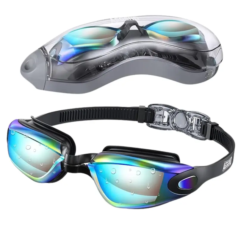 Aegend Swim Goggles With Free Protection Case (Various) 1