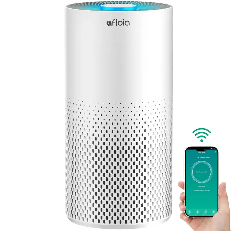 Afloia Smart Voice Control 3-Stage Kiloplus Air Purifiers W/ Alexa (2 Color) 1