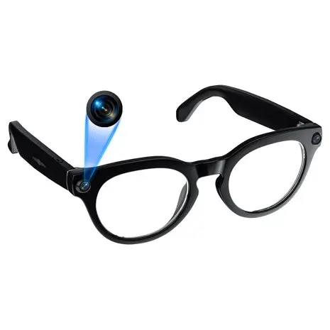 Ai Smart Glasses With 8Mp Camera, Real-Time Translation & Open-Ear Bluetooth Audio 1