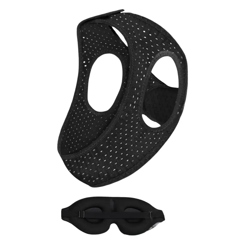 Air Blow Adjustable Anti-Snoring Chin Strap 1
