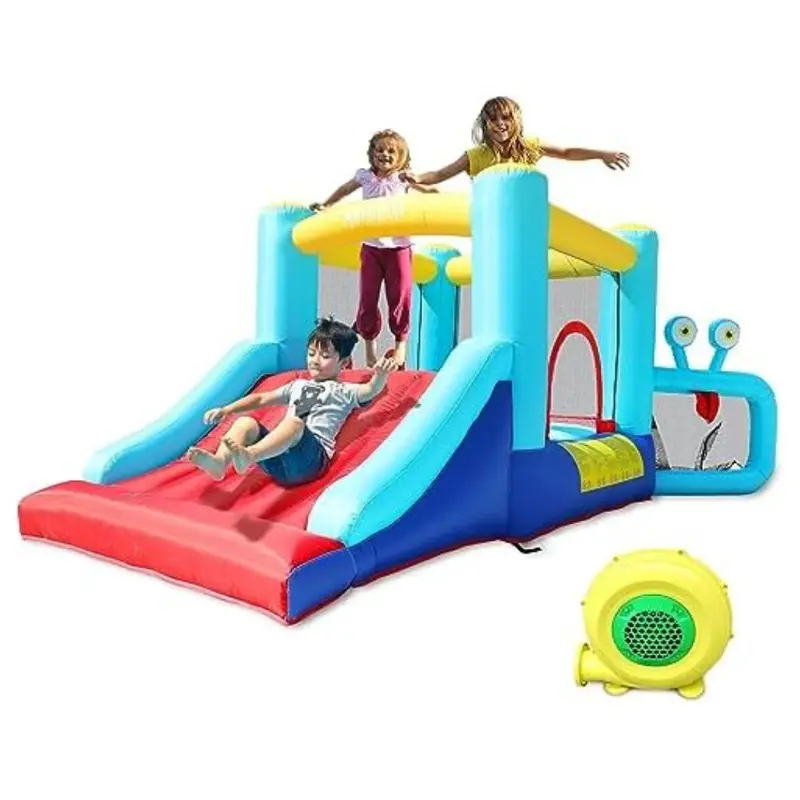 Airmyfun Inflatable Bounce House With Slide & Blower 1