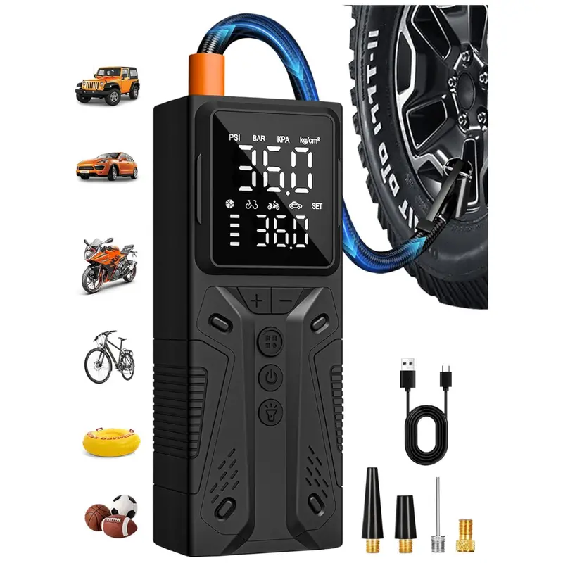 Airsure 150Psi Cordless Tire Inflator With Auto Shut-Off 1