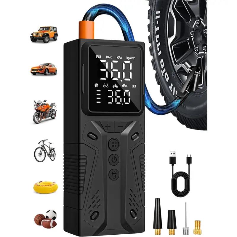 Airsure 150Psi Cordless Tire Inflator With Auto Shut-Off 1