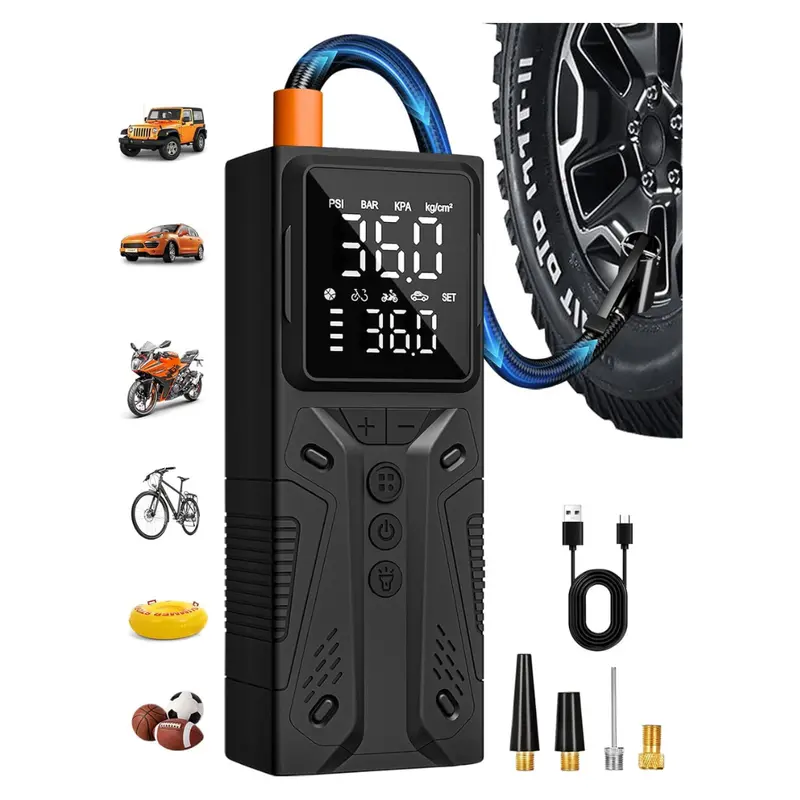 Airsure 150Psi Cordless Tire Inflator With Auto Shut-Off 1