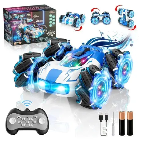All Terrain Remote Control 4Wd Stunt Car With 360° Rotating Drift 1