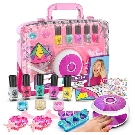 Amagoing Girls’ Nail Polish Art Kit 1