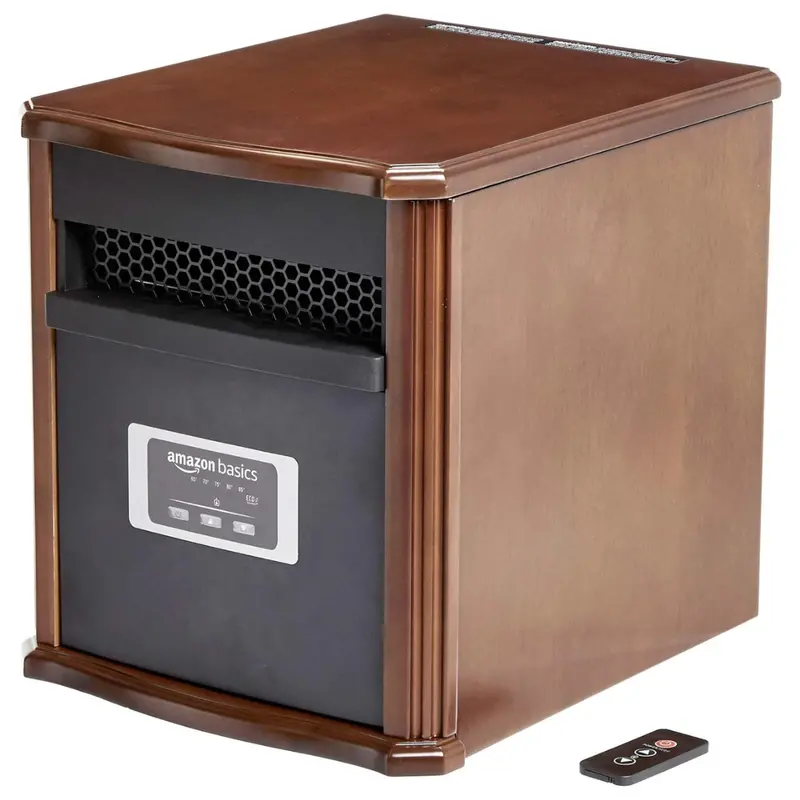 Amazon Basics 1500W Power Setting Eco-Smart Space Heater 1