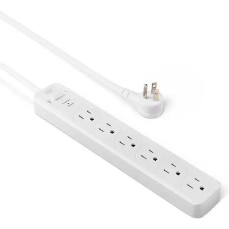 Amazon Basics 6-Outlet 790 Joule 6Ft Surge Protector Power Strip 1