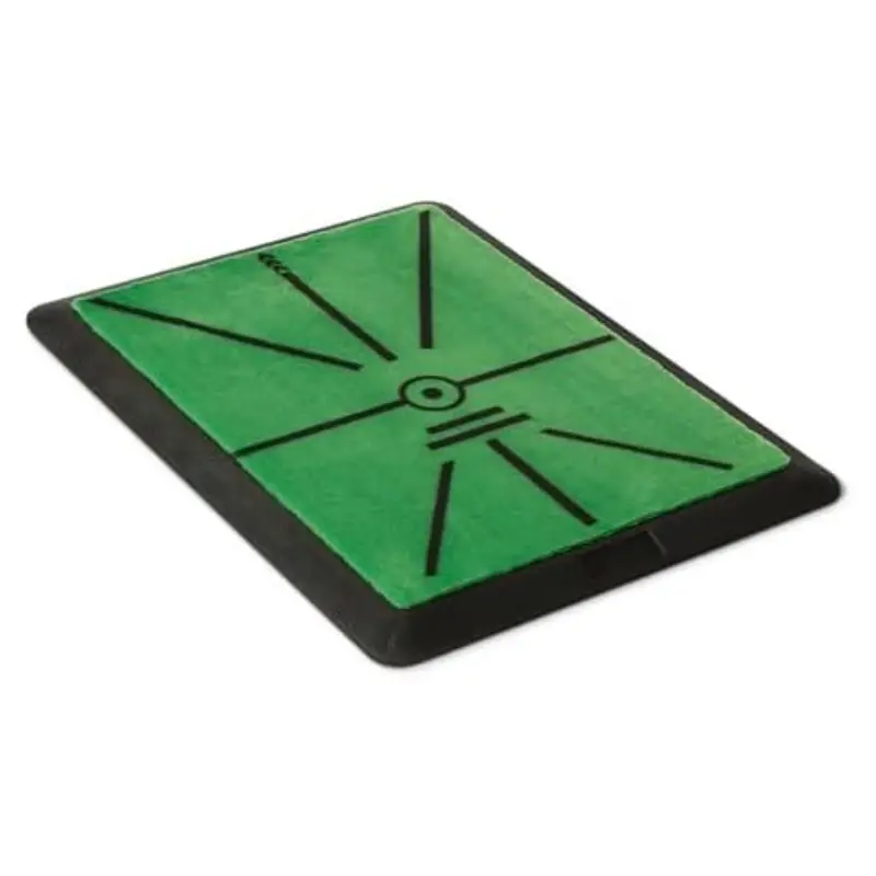 Amazon Basics Golf Swing Path Hitting Mat Practice Training Aid 1