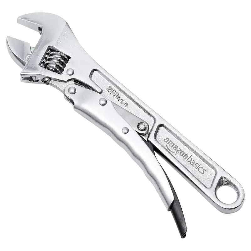 Amazon Basics Locking Adjustable Wrench 1
