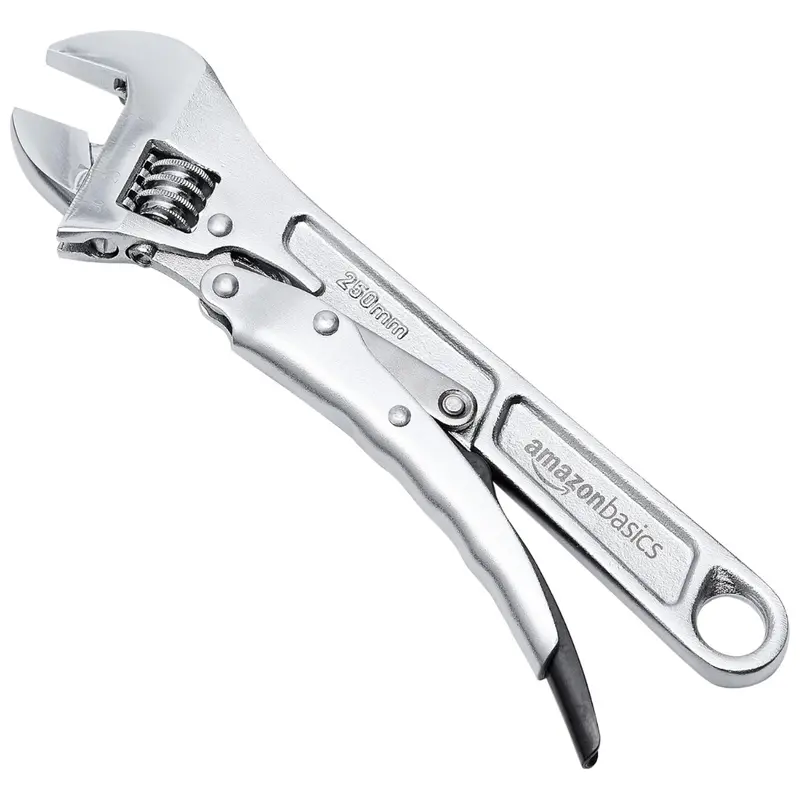 Amazon Basics Locking Adjustable Wrench 1