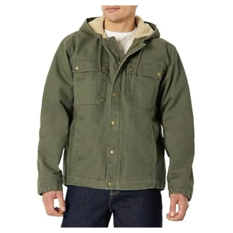 Amazon Basics Men's Insulated Hooded Workwear Jacket (Various) 1