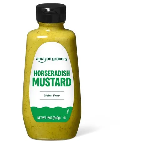Amazon Brand Horseradish Mustard 1
