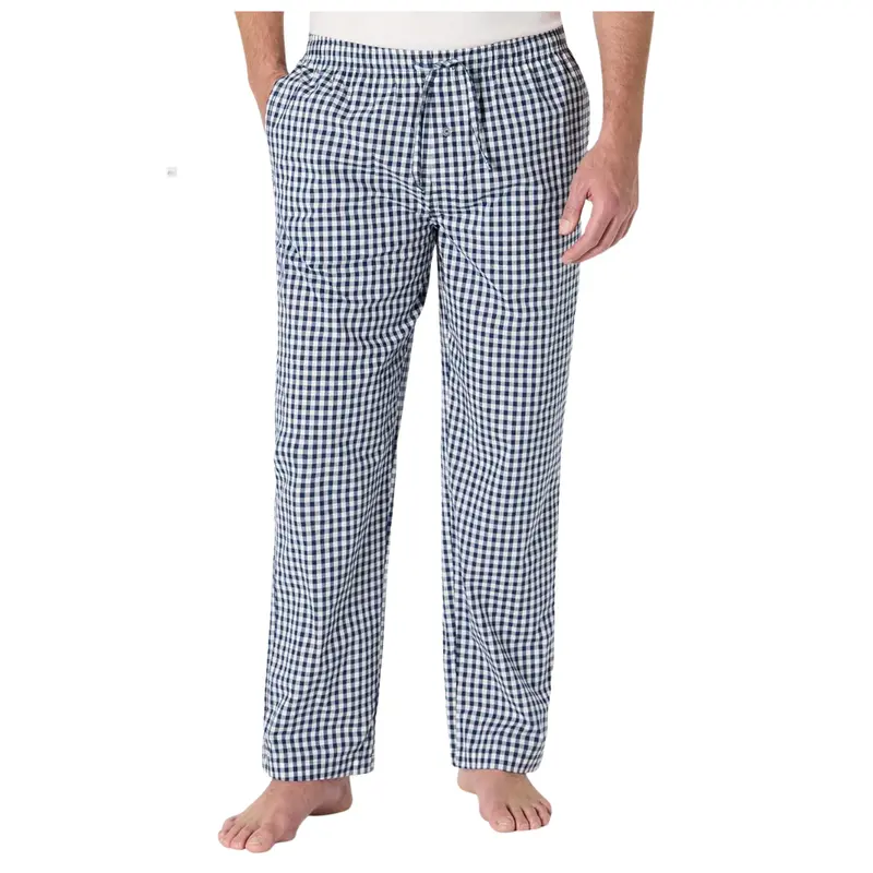 Amazon Essentials Men's Cotton Poplin Straight-Fit Pajama Pants 1
