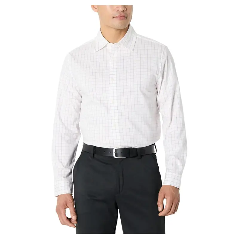 Amazon Essentials Men's Regular-Fit Long-Sleeve Shirt 1