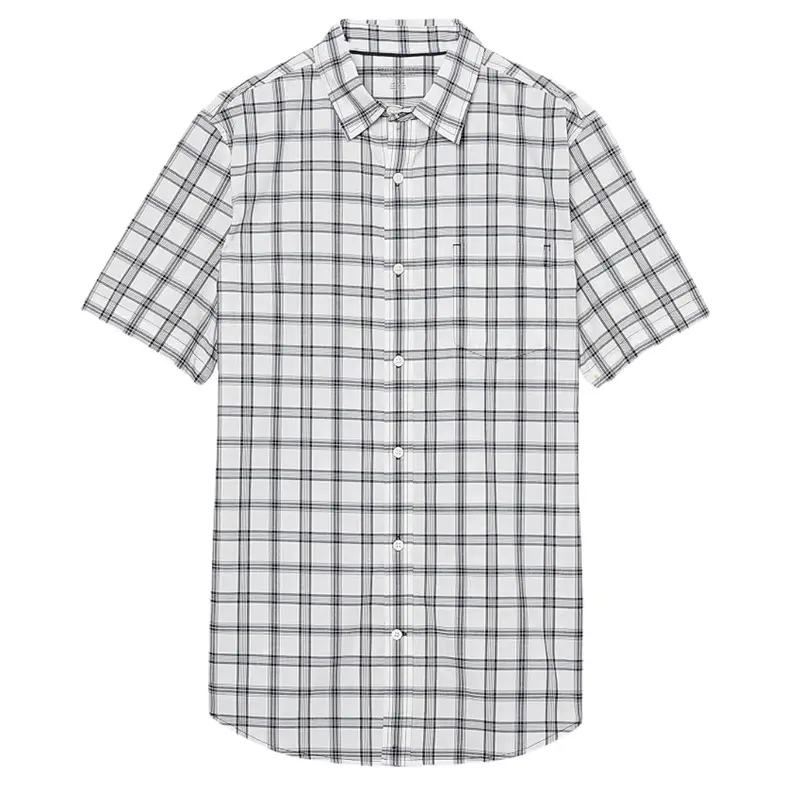 Amazon Essentials Men's Slim-Fit Short-Sleeve Poplin Shirt 1