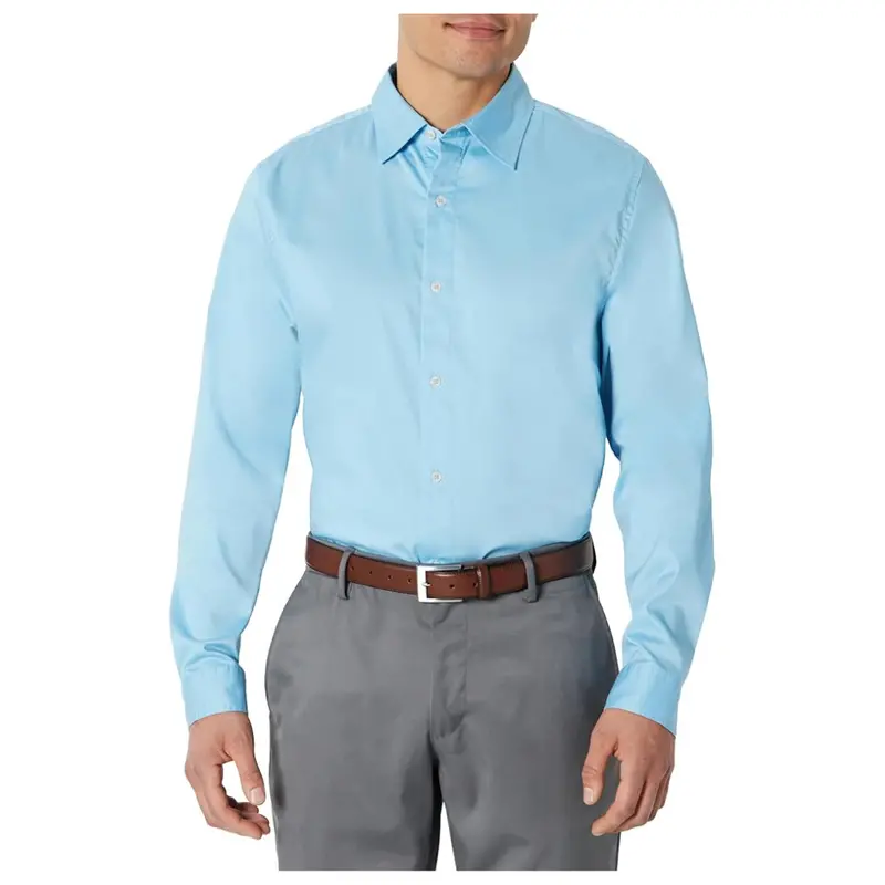 Amazon Essentials Men's Slim Fit Stretch Dress Shirt 1