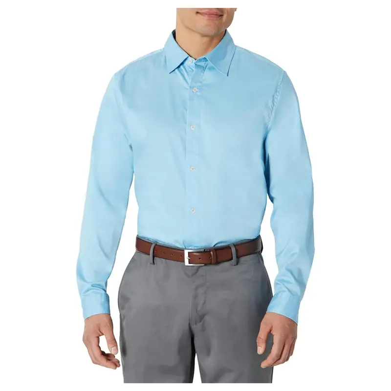 Amazon Essentials Men's Slim Fit Stretch Dress Shirt 1