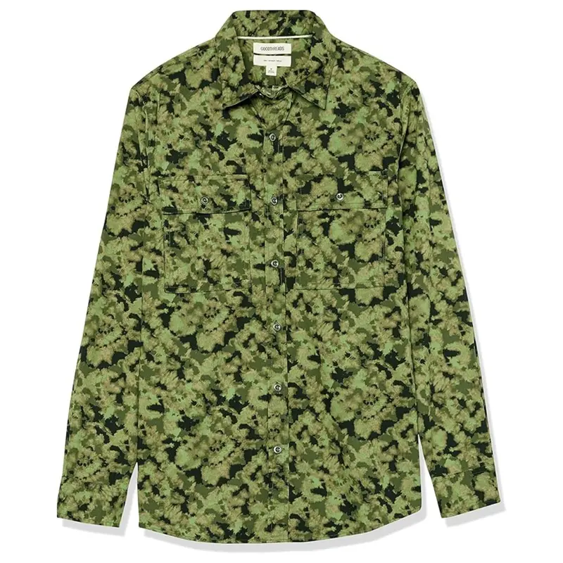 Amazon Essentials Men's Slim-Fit Utility Shirt 1