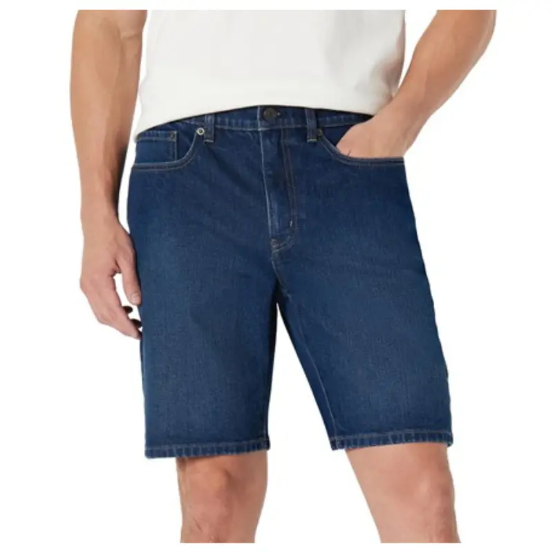 Amazon Essentials Men's Stretch Straight-Fit Jean Shorts (Various) 1