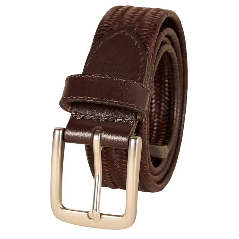 Amazon Essentials Men's Tubular Stretch Weave Belt 1
