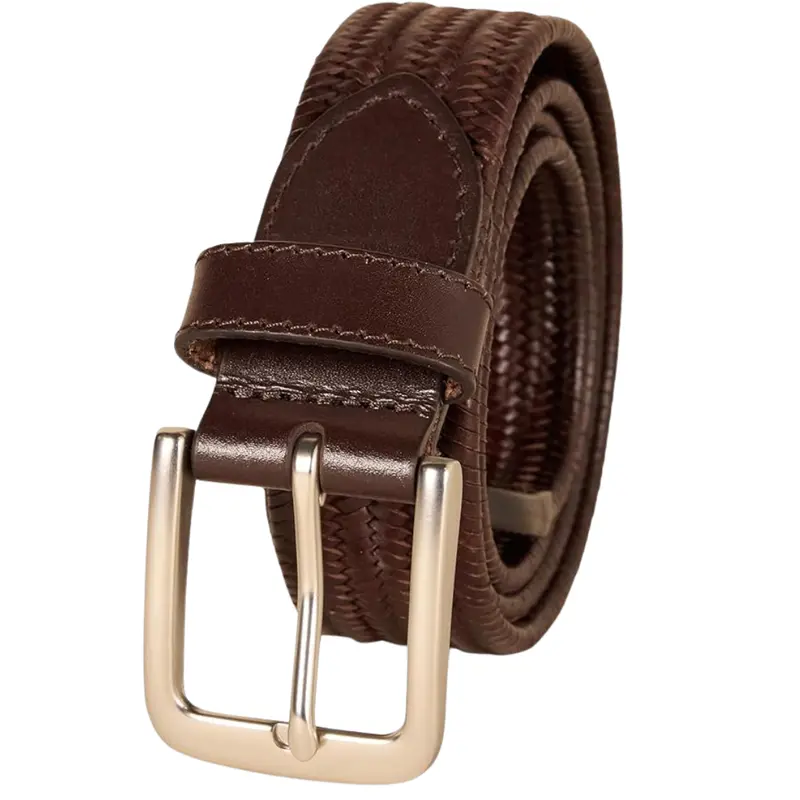 Amazon Essentials Men's Tubular Stretch Weave Belt 1