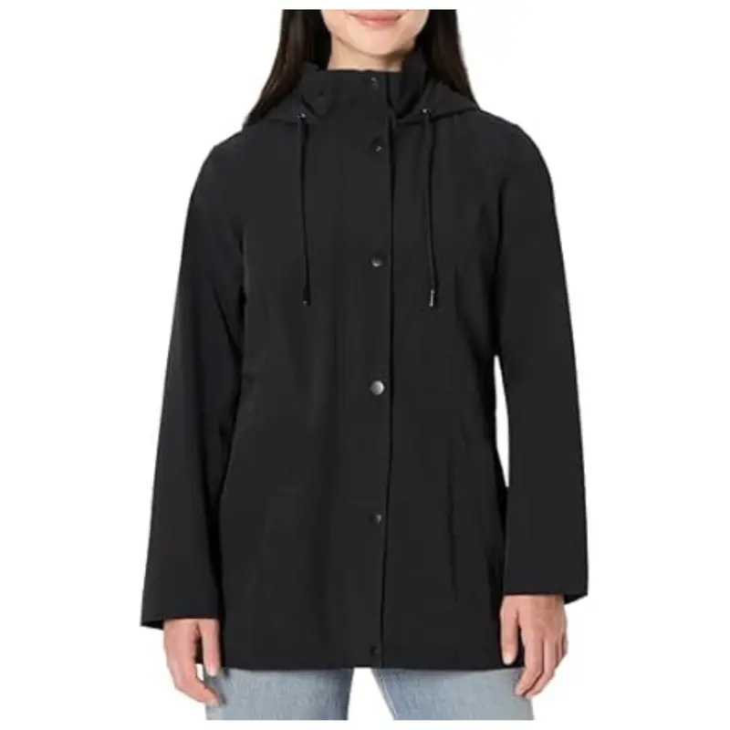Amazon Essentials Women's Women's Hooded Rain Jacket 1