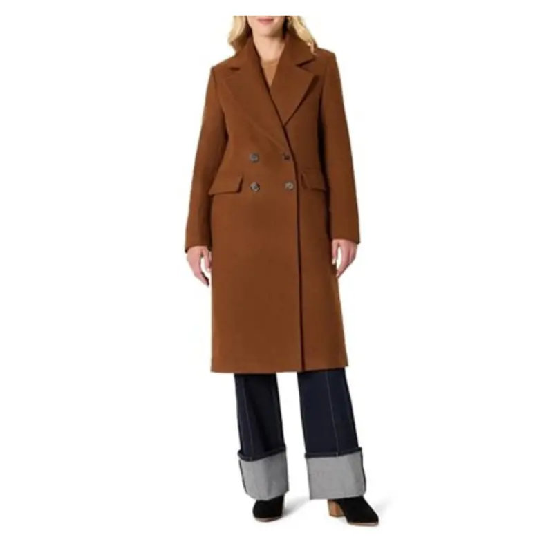 Amazon Essentials Women's Wool Blend Longline Coat 1