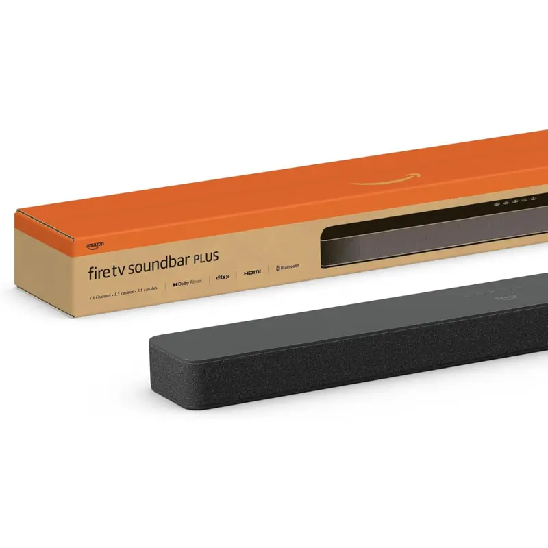 Amazon Fire Tv 37" 3.1-Channel Soundbar Plus W/ Subwoofer & Dolby Atmos [Open Box - Like New] 1