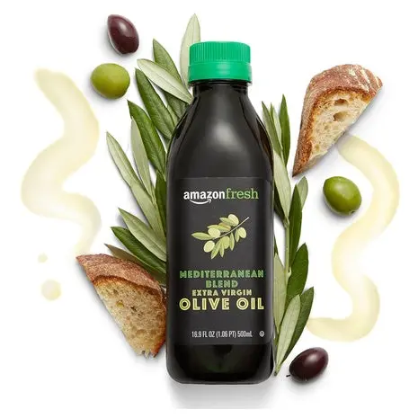 Amazon Fresh Mediterranean Extra Virgin Olive Oil (16.9Oz) 1