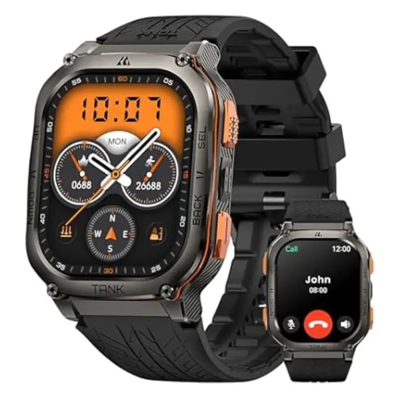 Amaztim Waterproof 6 Satellite Positioning/Compass Military Smartwaches 1