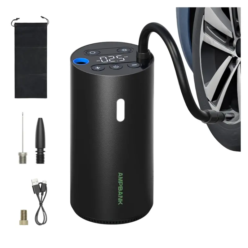 Ampbank 150Psi Tire Inflator Portable Air Compressor 1