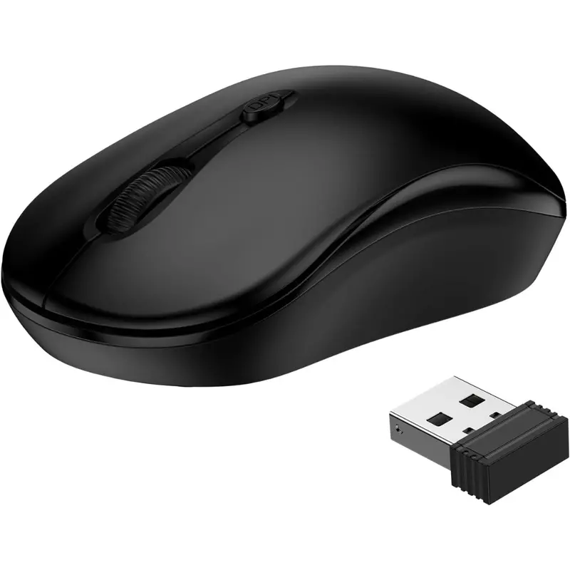 Andhot 2.4Ghz Wireless Mouse With Usb A Receiver 1