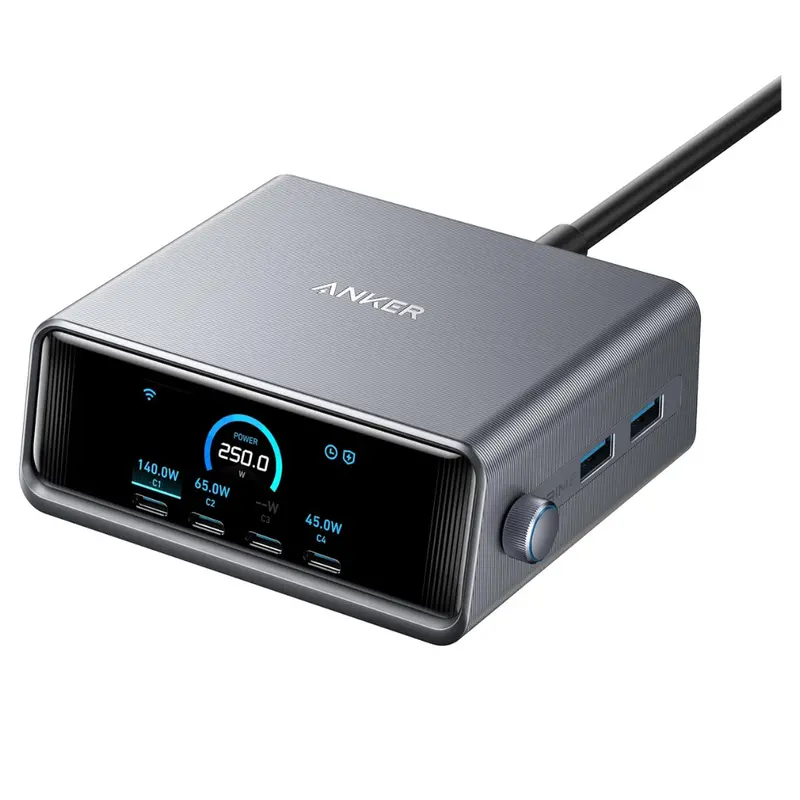 Anker Prime 250W Usb-C 6-Port Gan Charging Station 1