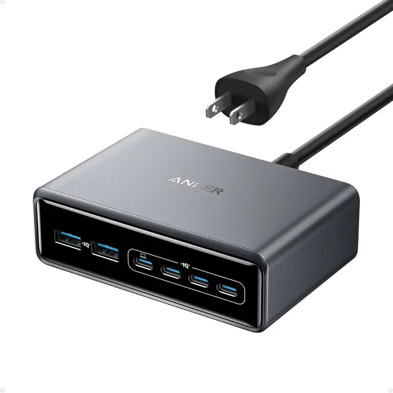 Anker Prime Charger 200W 6-Port Gan Charging Station 1