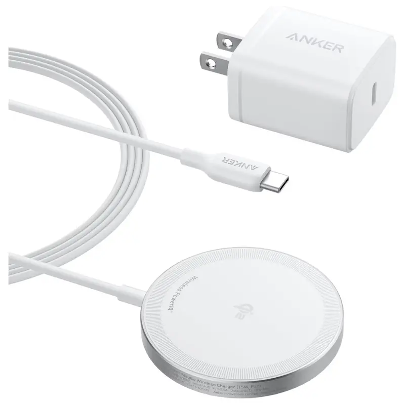 Anker Qi2 15W Magsafe Charger Pad With Usb-C Adapter 1