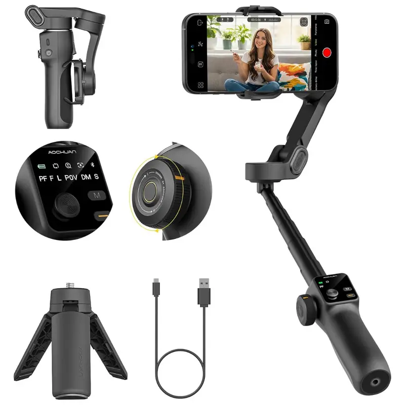 Aochuan Smart V8 3-Axis Smartphone Gimbal Stabilizer 1