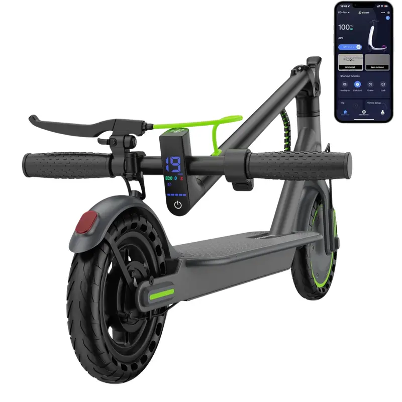 Aovowheel 8.5" 19 Mph Foldable Solid Electric Scooter 1