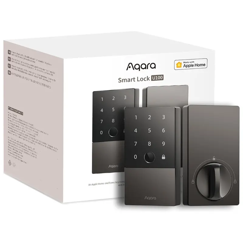 Aqara U100 Fingerprint Keyless Entry Smart Door Lock 1