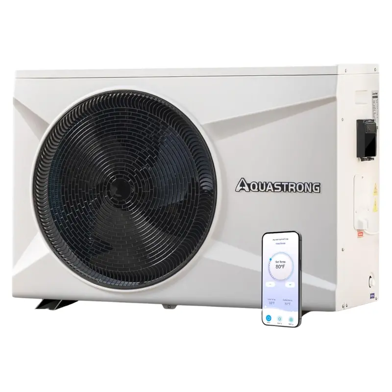 Aquastrong 16000 Gallons Inverter Swimming Pool Heat Pump 1
