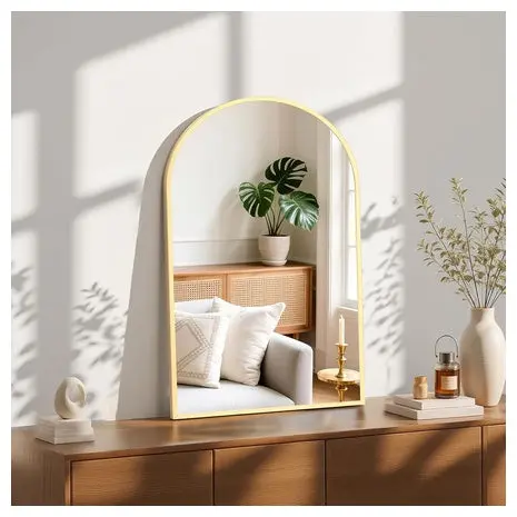 Arched Bathroom Wall Mirror 1