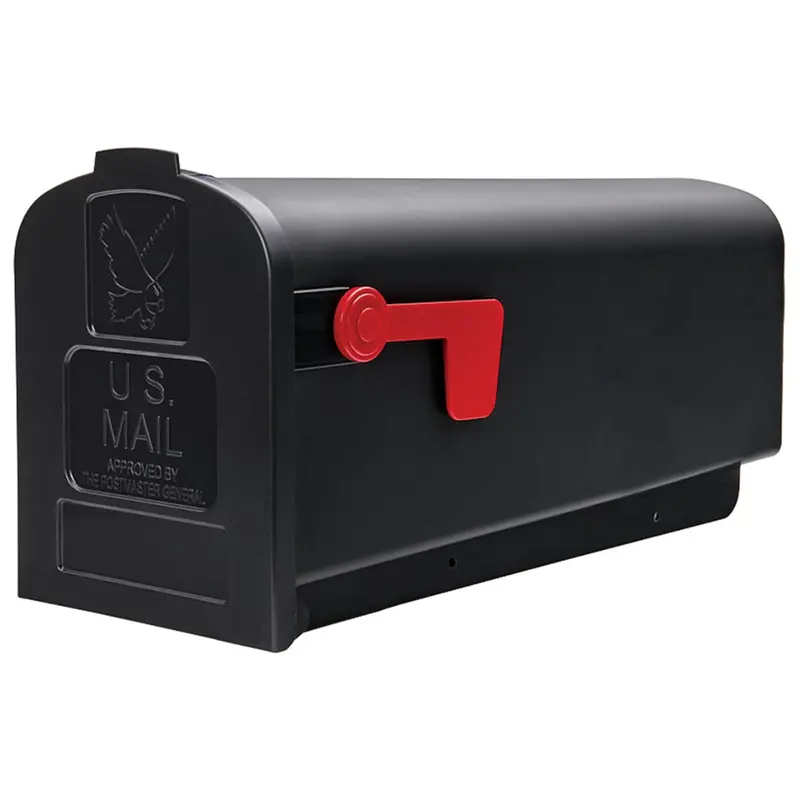 Architectural Mailboxes Parsons Medium Capacity Plastic Post Mount Mailbox 1