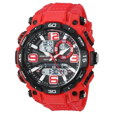 Armitron Sport Men's Analog-Digital Chronograph Resin Strap Watch 1