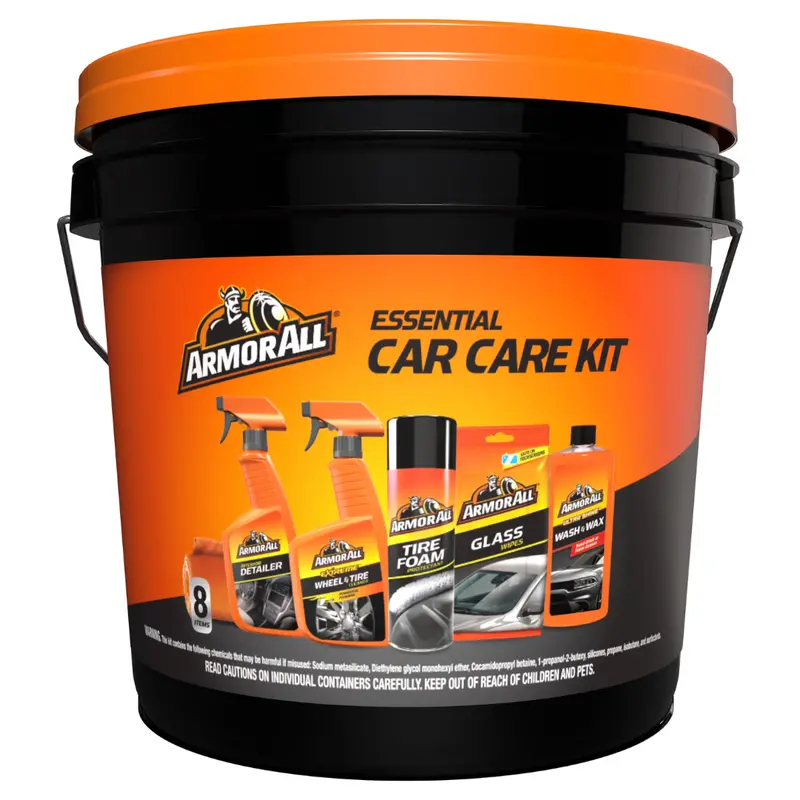 Armor All 8-Piece Essential Car Care Kit 1