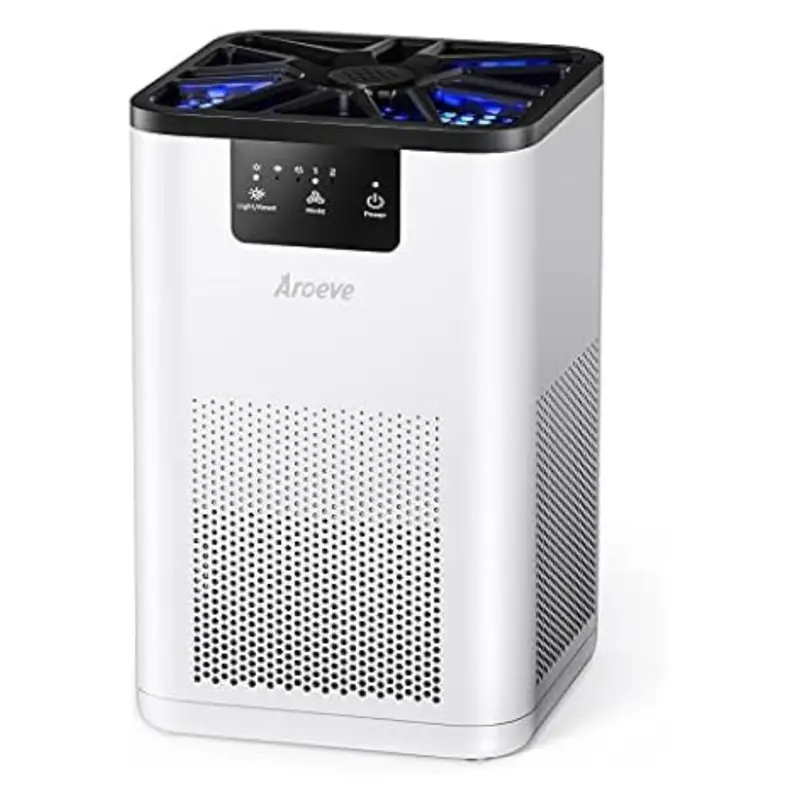 Aroeve Smell 20Db Bedroom Air Purifier With Aromatherapy Function 1