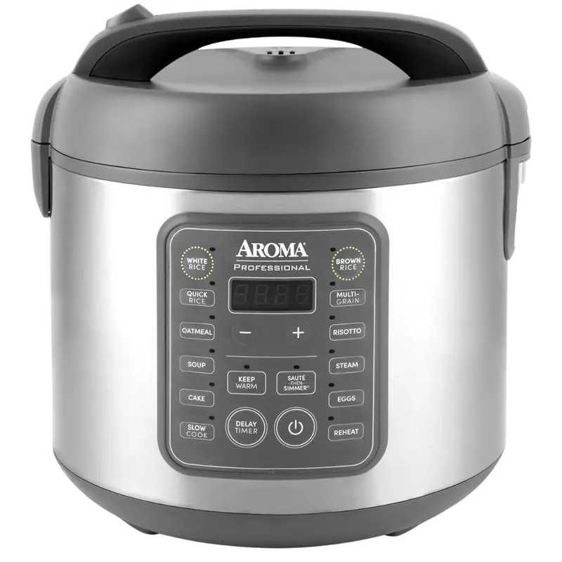 Aroma 5 Qt 10-Cup Uncooked Professional Digital Rice Cooker (Arc-5200Sg) 1