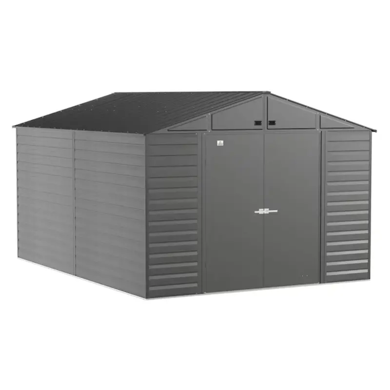 Arrow 10 X 14 Feet Select Galvanized Steel Metal Storage Shed 1