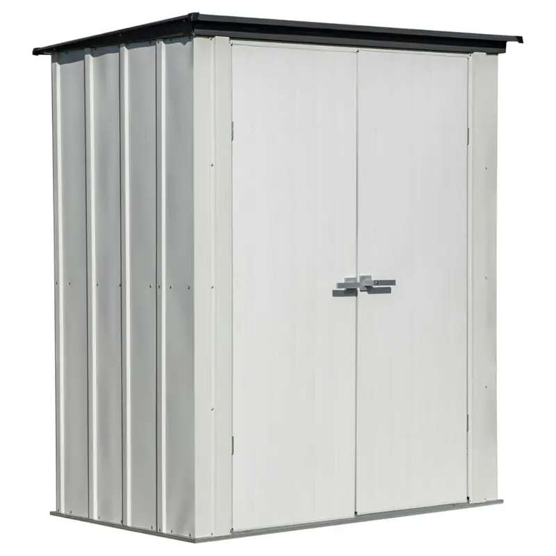 Arrow Spacemaker 5 X 3 X 6 Ft Flute Grey Patio Shed 1