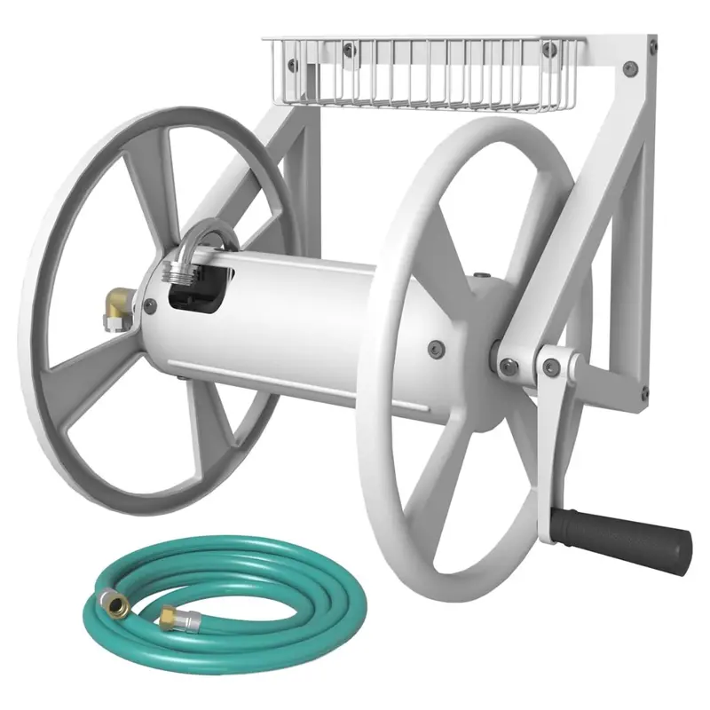 Artigarden Triangle Wall Mounted Garden Hose Reel 1